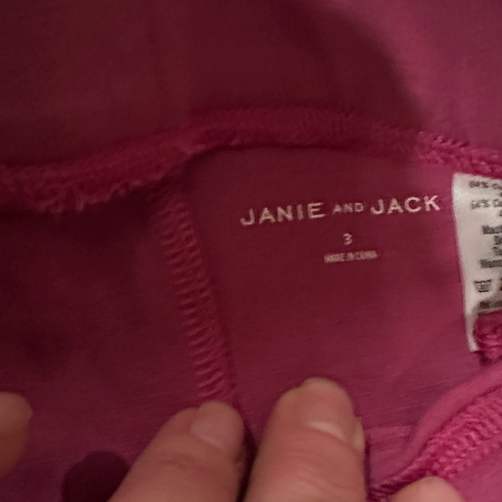 Bundle of 2 Janie & Jack Ponte Pants - Picture 3 of 3